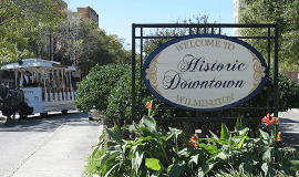 HIstoric Downtown Wilmington NC sign